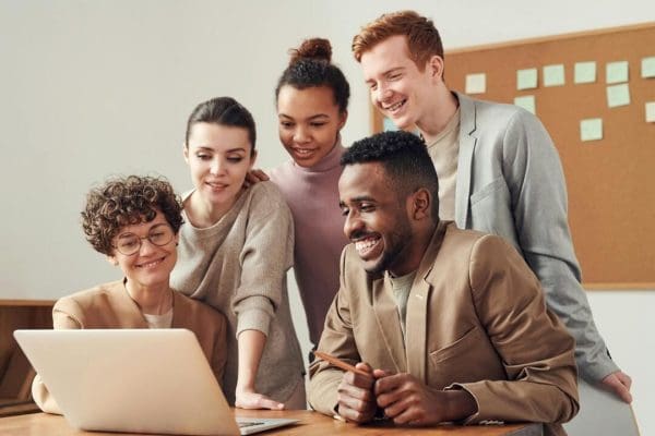 Étudiants à Business School BTS